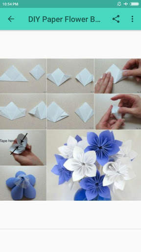 DIY Paper Flower Bouquet Best скриншот 3