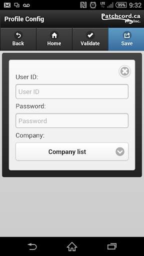 Patchcord.ca Inc. App Launcher screenshot 1