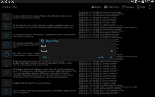 DroidSet Free screenshot 16