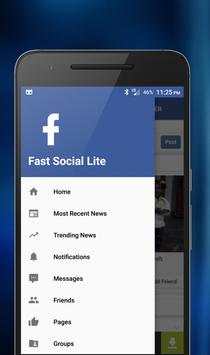Fast Social Lite screenshot 4
