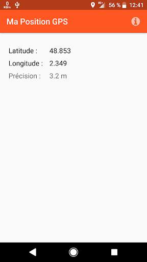 Ma Position GPS screenshot 1