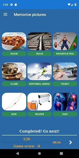 Memory Games: memory training screenshot 3