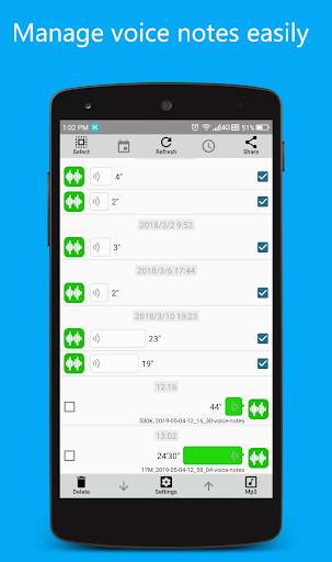 Convert Merge Opus Voice Note to Mp3 for WhatsApp screenshot 1