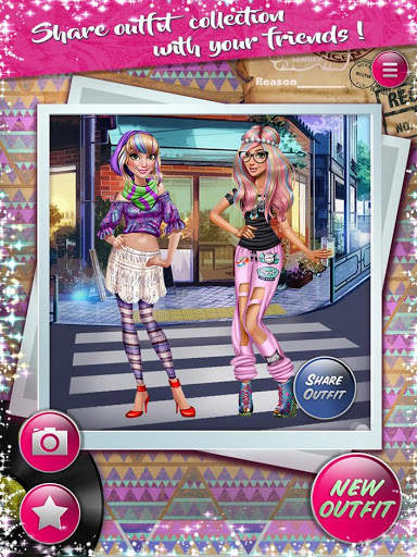 Dress up Game: Dolly Hipsters screenshot 15