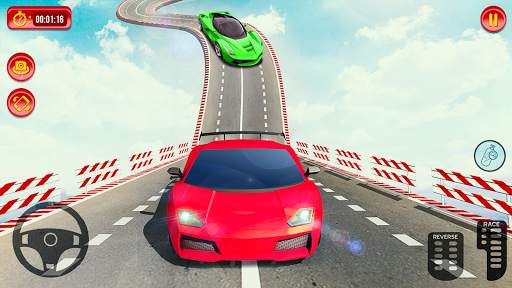 Ramp Car Stunt Racing : Impossible Track Racing screenshot 2