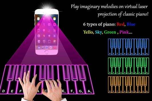 Hologram Piano Simulator screenshot 6