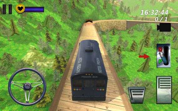Teroris Bus Bukit Climb SIM screenshot 3