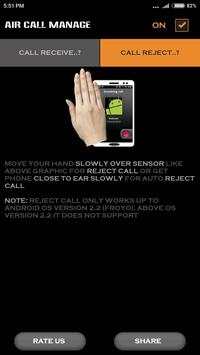 Air call Receive screenshot 3
