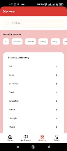 eCampus screenshot 3