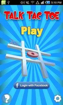 Talk Tac Toe Lite screenshot 1