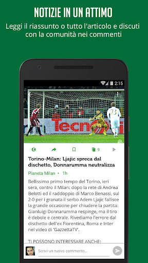 Notizie e Risultati di Calcio screenshot 4