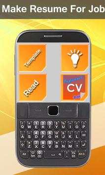 Cv maker / Job cv maker screenshot 1