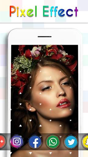 dispersion effect : pixel effect photo editor screenshot 4