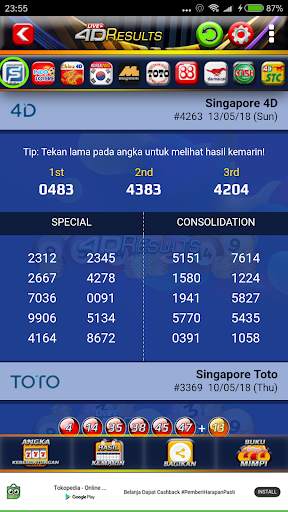 Live Togel 4D screenshot 3
