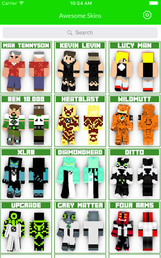 Mod BEN10 Skins MCPE screenshot 4
