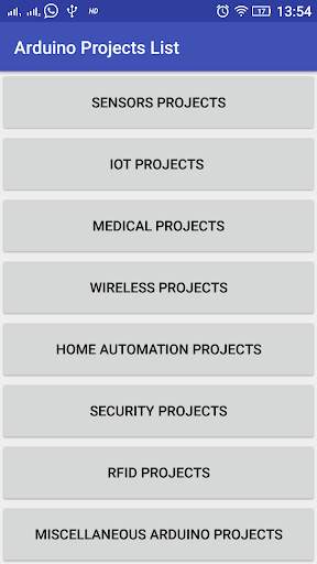 Arduino Projects list скриншот 1