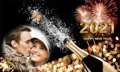 New year photo frame 2021 screenshot 3