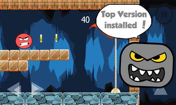 free red Angry ball 4 Volume 3 (Unofficial ) screenshot 4