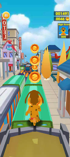 Pet Dog Subway Escape Surf screenshot 9