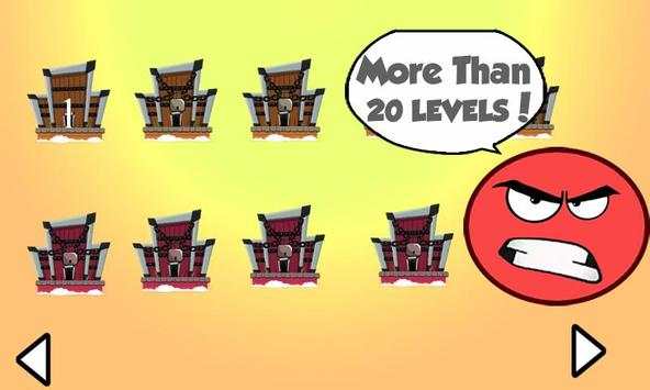 free red Angry ball 4 Volume 3 (Unofficial ) screenshot 2