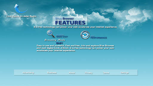 Blue Browser Lite screenshot 4