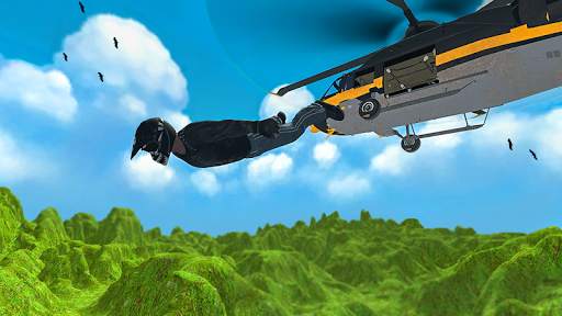 Wingsuit Paragliding- Flying Simulator screenshot 2