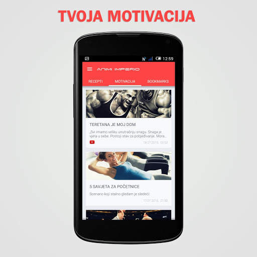 Fitnes i ishrana screenshot 3