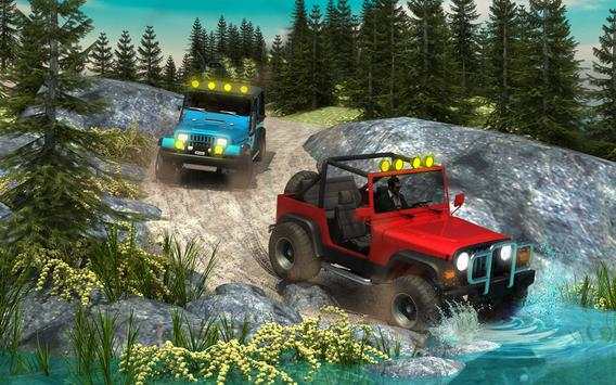 Offroad Jeep Truck Driving - Prado Simulator screenshot 11
