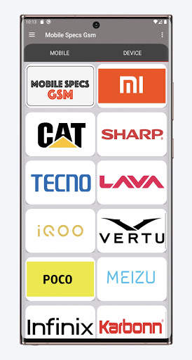 Mobile Specs Gsm screenshot 3