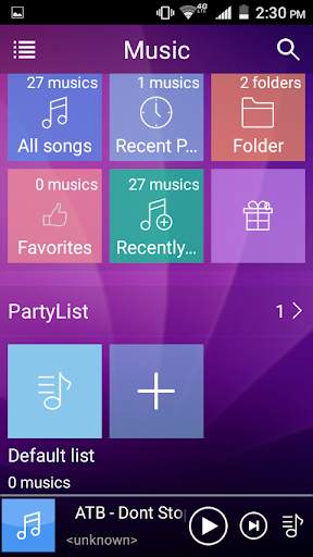 2016 Music Player screenshot 2