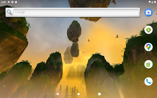 Floating Islands 3D Wallpaper screenshot 6