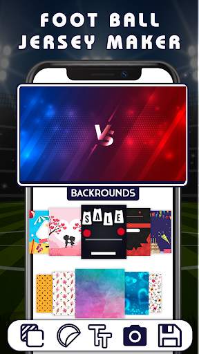 Football Jersey Maker : Football T-Shirt Design screenshot 4