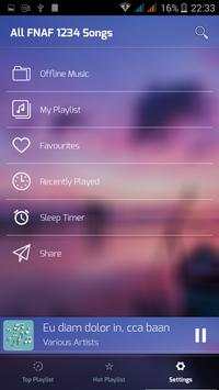 Fnaf 1 2 3 4 Mp3 Songs screenshot 4