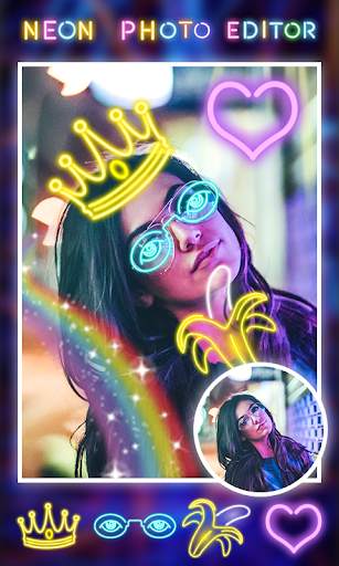 Neon Light Effect Photo Editor Full Body 3 تصوير الشاشة
