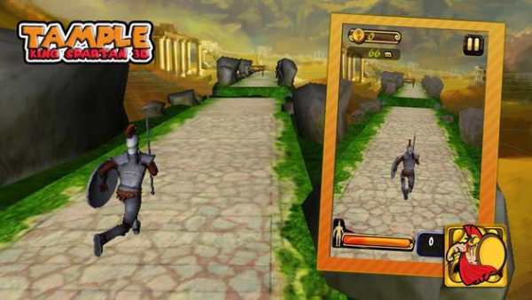 Tample King Spartan 3D screenshot 1