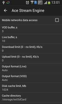 Ace Stream Engine screenshot 3