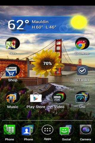 Battery Status Maker FREE screenshot 1