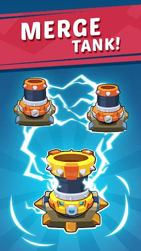 Tank Evolution: Merge n Defense King of Monsters! скриншот 1