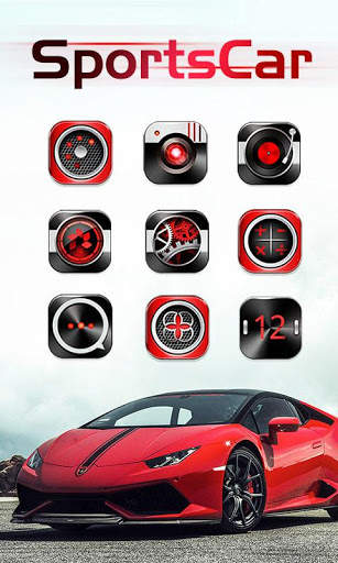 Sports Car Go Launcher Theme screenshot 1