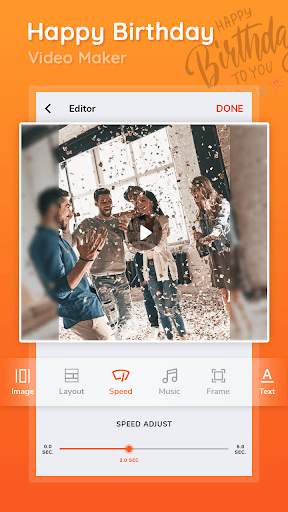 Birthday Video Maker with Song and Name screenshot 4