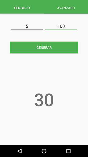 Generador de números, dados cara o cruz screenshot 2