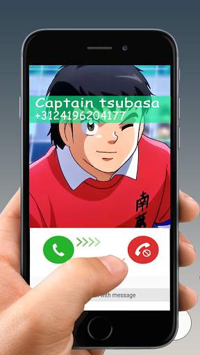 Captain Tsubasa Fake Video Call: Video & Message screenshot 1
