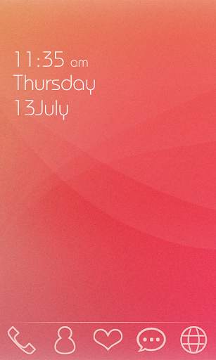 Ginny GO Launcher Theme screenshot 2