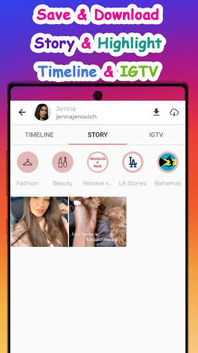 Story Saver Video IGTV downloader for Instagram screenshot 1