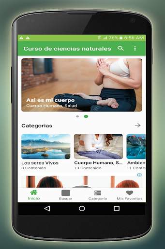 Curso de ciencias naturales screenshot 1