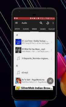 Music player 4 تصوير الشاشة