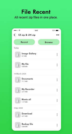 Zip file extractor for Android, Rar zip Extractor screenshot 5