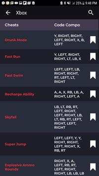 Cheats for GTA 5 - Xbox, PS4, PS3, PC (Unofficial) screenshot 5