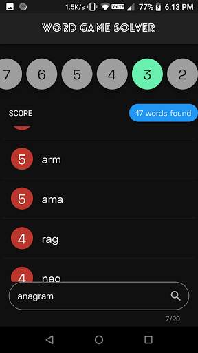 Word Game Solver screenshot 2