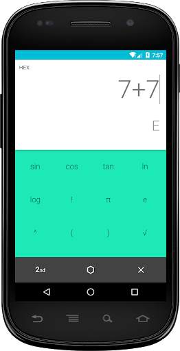 Calculator (open source) screenshot 1
